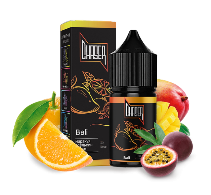 Рідина Chaser Black Salt 15 мл 50 мг зі смаком Bali (Bali)