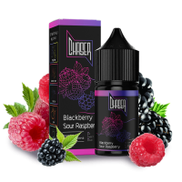 Рідина Chaser Black Salt 15 мл 50 мг зі смаком Чорної Смородини і Кислої Малини (BlackBerry Sour Raspberry)