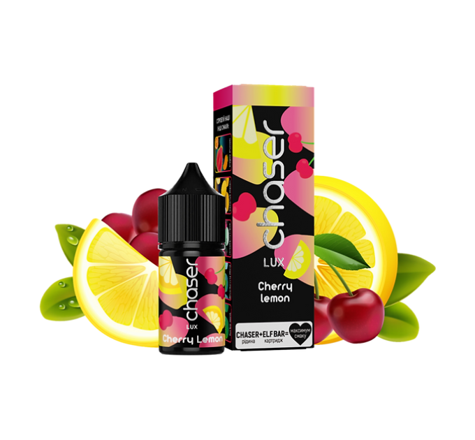 Рідина Chaser Lux 30 мл 50 мг зі смаком Вишні та Лимона (Cherry Lemon)