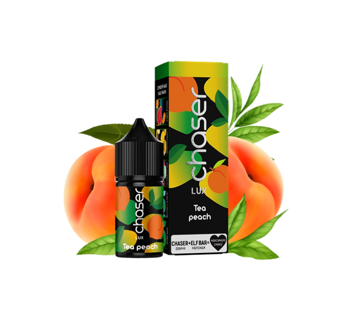 Рідина Chaser Lux 30 мл 30 мг зі смаком Персикового Чаю (Tea Peach)