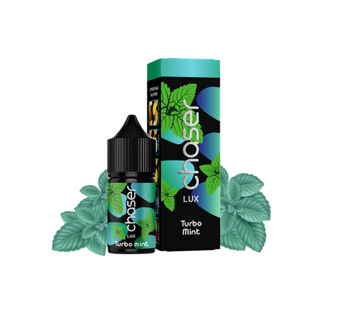 Рідина Chaser Lux 30 мл 65 мг зі смаком Турбо М'яти (Turbo Mint)