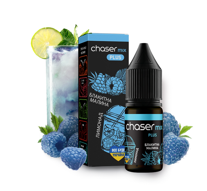 Рідина Chaser Mix Salt 10 мл 60 мг зі смаком Блакитної Малини та Лимонаду (Blue Raspberry Lemonade)