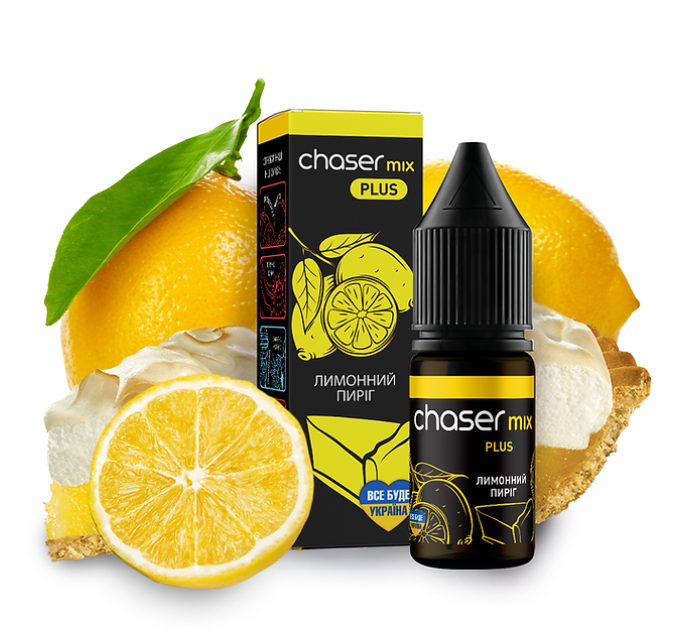 Рідина Chaser Mix Salt 10 мл 50 мг зі смаком Лимонного Пирога (Lemon Pie)