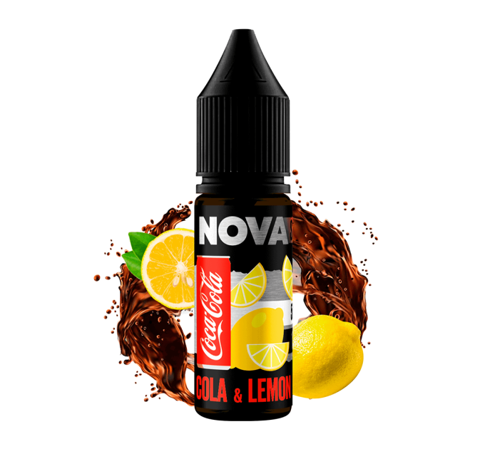 Рідина Chaser Nova Salt 15 мл 30 мг зі смаком Коли та Лимона (Cola Lemon)
