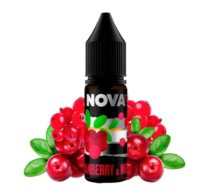 Рідина Chaser Nova Salt 15 мл 30 мг зі смаком Морсу з журавлини (Cranberry Mors)