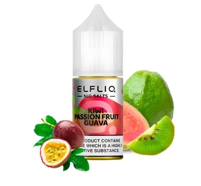 Сольова рідина Elf Liq 30 мл 50 мг Kiwi Passion Fruit Guava (Ківі Маракуйя Гуава)
