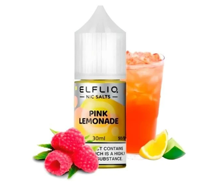 Сольова рідина Elf Liq 30 мл 50 мг Pink Lemonade Soda (Рожевий Лимонад Содова)