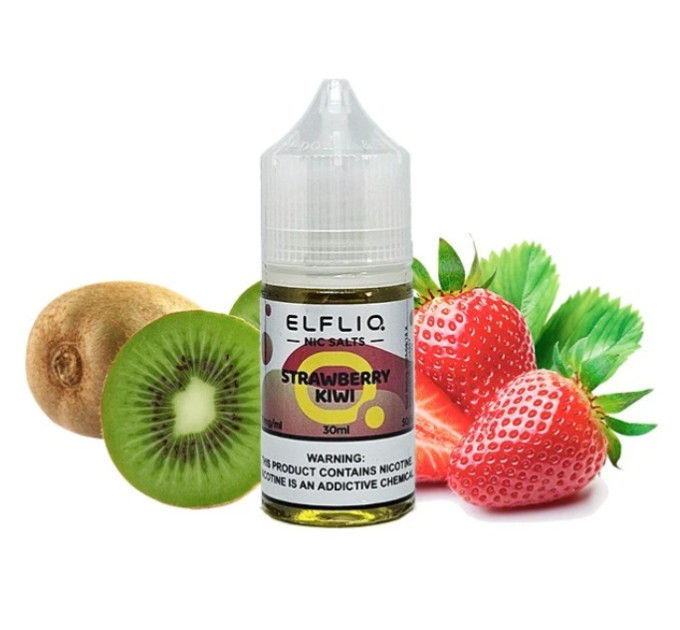 Сольова рідина Elf Liq 30 мл 50 мг Strawberry Kiwi (Полуниця Ківі)