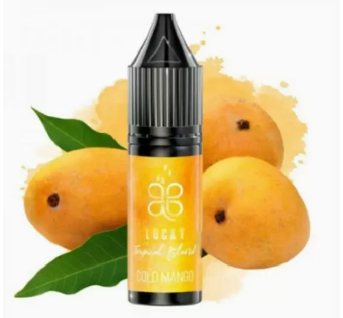 Сольова рідина Lucky 15 мл 50 мг Cold Mango (Холодний Манго)